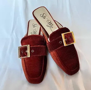 So Me | Burnt Orange Mules Size 6 thumbnail 1