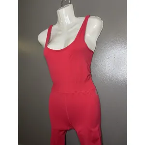 FP Movement Women XS/Small Red Sleeveless Scoop Neck Criss Cross Back Activewear thumbnail 5
