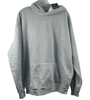 Abercrombie & Fitch Men's Blue Gray Pullover Hoodie‎ Size M Tall thumbnail 1