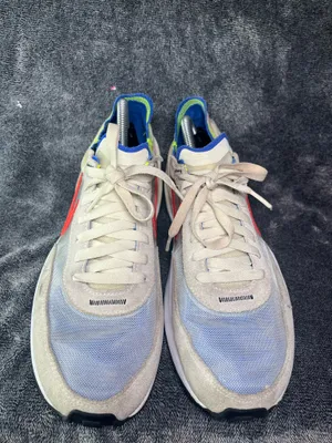 Nike Waffle One Summit White Bright Crimson Men's Size 10.5 DA7995-101 thumbnail 2