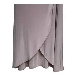 Free People Skirt Women's Small S Midi Wrap Drape Faux Crossover‎ Blush Pink thumbnail 5