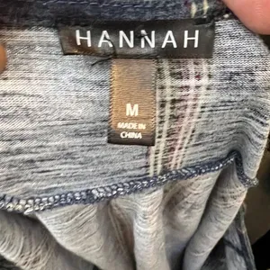 Hannah Embroidered Top‎ Blue Size M thumbnail 5