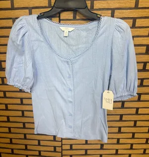 Time and tru blue top size XS thumbnail 1