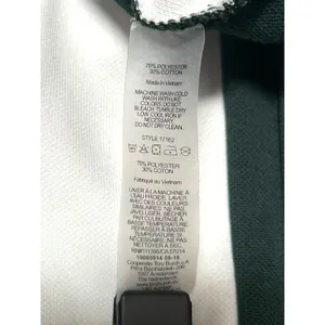 Tory Burch‎ Sport Womens Green White Track Pants Athletic Zip Leg Streetwear S thumbnail 5