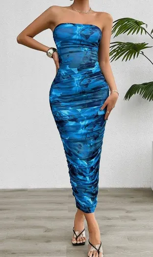 Blue Dress Size L thumbnail 1