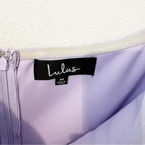 Lulu's Princess Moment Lilac Strapless Maxi Dress Size Medium M NWT thumbnail 5