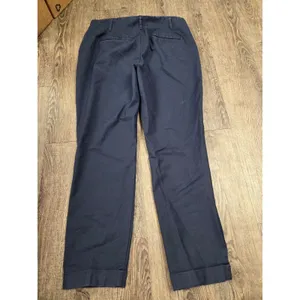 Boden Women's Navy Blue Flat Front Straight Leg Dress Pants Size 8R thumbnail 5
