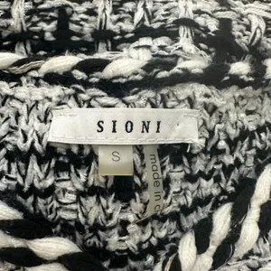 Sioni Tweed Boucle Knit Cardigan Sweater Blazer Women's Size Small thumbnail 6