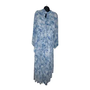 Elegant Long Sleeve Dress. Size one XL mock neck mother of the bride thumbnail 3