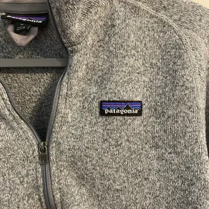 Women's Patagonia Better Sweater 1/4 Zip Gray 25618 Size Medium thumbnail 3