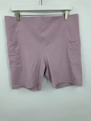 Aerie Offline Pink Seamless High Rise Biker Shorts Size 2XL thumbnail 2
