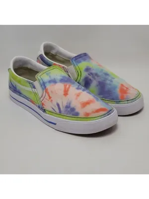Nike Court Legacy Women’s Slip-On Tie Dye Sneakers CZ1752-900 Size 7.5 thumbnail 10