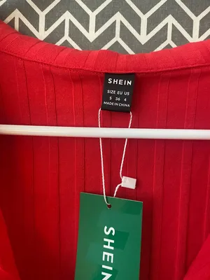 New With Tag Shein Red Bolero Size S4 thumbnail 3