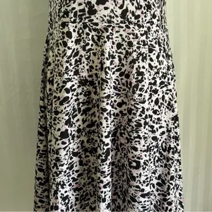 Xhilaration Animal Print Sweetheart Dress Junior L EUC thumbnail 5