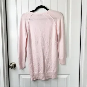 Christian Dior‎ light pink cotton blend sweater cardigan size 4 barbie core thumbnail 2