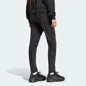 adidas‎ Tiro Cut 3-Stripes Corduroy Velour Track Pants Gray L thumbnail 2