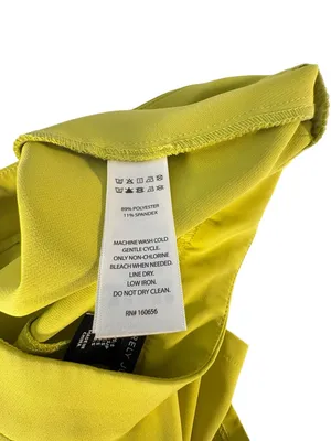 Sincerely Jules Chartreuse Skort S Wrap Mini High Waist Tenniscore Y2K thumbnail 5