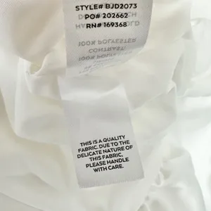 Lulus Superb Aura White Ruffled Drop Waist Mini Dress Bubble Hem Party XS NWT thumbnail 7