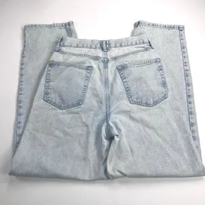 BDG Urban Outfitters High Rise Baggy Jeans Light Wash Wide Leg Denim Size 28 thumbnail 4