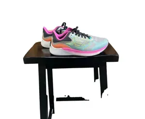 Women's New Balance Running Shoes 9.5 Gray Pink thumbnail 2