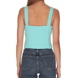 Amanda Uprichard Royston Top Blue size Small thumbnail 3