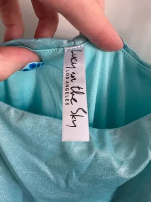 Lucy in the Sky Blue Mini Dress thumbnail 2