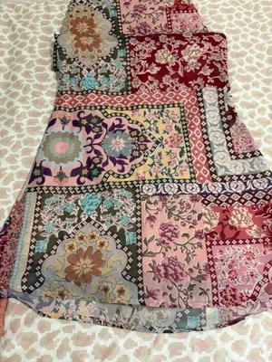 Boohoo Patchwork Paisley Print Maxi Skirt – US 4 – NWT thumbnail 5