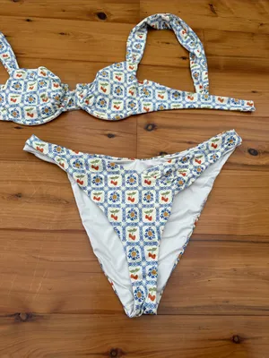 Dippin daisy’s Roma Top and Bottom bikini set in Palermo Women’s thumbnail 5