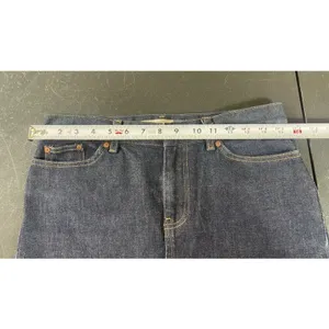 GAP Jeans Stretch Denim Maxi Skirt Size 6 Dark Wash Long Modest Y2K Style Slit thumbnail 9