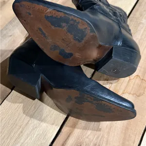 Vintage‎ Nine West Short Blank leather Cowboy boots Size 9M B40 thumbnail 7