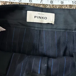 Pinko Navy Blue Pinstripe Bermuda Shorts School Girl Preppy thumbnail 6