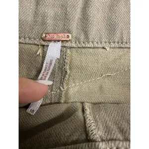 Free People Mini Skirt Women 10 Green Army Cargo Grunge Moto‎ Festival Summer thumbnail 6