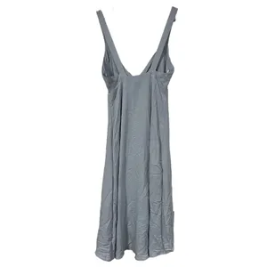 ASTR The Label S Midi Dress Light Blue Tie Front Button Down ALD42178 Summer thumbnail 12