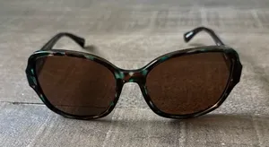 Kirkland Signature Blue Tortoise Sunglasses‎ Made in Italy thumbnail 1