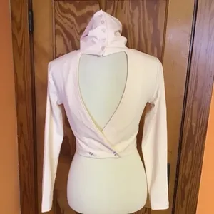 Nordstrom Dance & Marvel NWT Sexy cropped open back top thumbnail 8