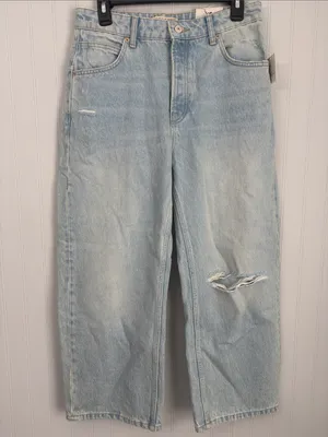 We The Free Deep Trance Boyfriend Ankle Jeans Women Size 27 NWT thumbnail 3
