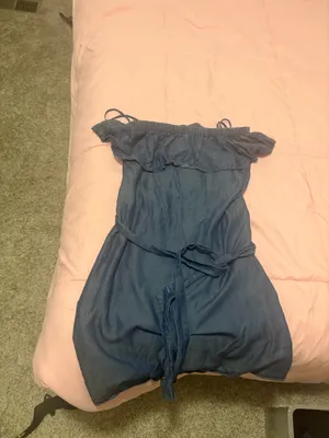 Michael Kors Jean strapless dress thumbnail 2