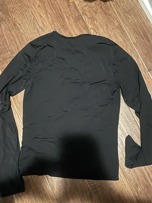 ZARA Long Sleeve Black Top thumbnail 4