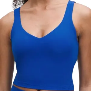Lululemon Align Tank Top Cropped Light Support A/B Cup Galactic Cobalt 2 thumbnail 1