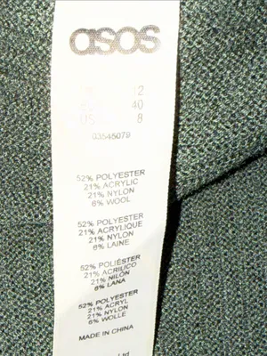 ASOS Green Turtleneck Knit Sweater Midi Dress 8 thumbnail 12