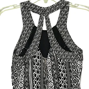 American Eagle Dress Women's 00 Black Halter Fit & Flare Sundress Pockets Summer thumbnail 10