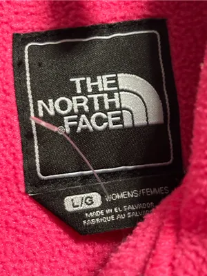 The North Face Women’s Pink and Gray Colorblock Fleece Jacket thumbnail 4