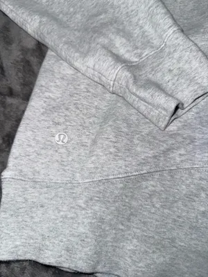 Light Gray Lululemon Hoodie thumbnail 4