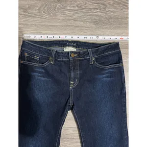 Hello! SkinnyJeans Size 30 Dark Wash Bootcut 30x32 Denim‎ Indigo Low Rise Y2K thumbnail 4