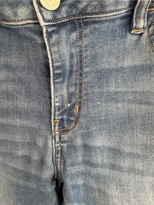 American Eagle Next Level Stretch Jegging Jeans Size 14 X-Long Medium Wash thumbnail 2