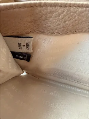 Kate Spade Beige Leather Zip-Around Wallet thumbnail 5