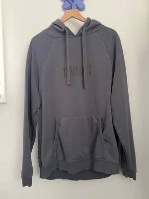 Taylor Swift Medium Eras Tour Hoodie Grey Pullover Lounge Minimal Comfy thumbnail 1
