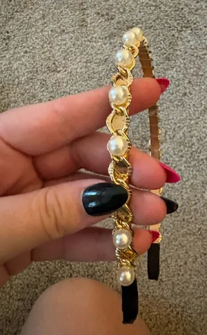 Shein Pearl Headband thumbnail 1