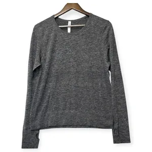 Lululemon Swiftly Tech Long Sleeve Gray Space Dye Athletic Gorpcore Womens 10 thumbnail 2