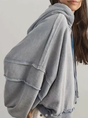 Anthropologie Pilcro Oversized Hoodie size L/XL thumbnail 2